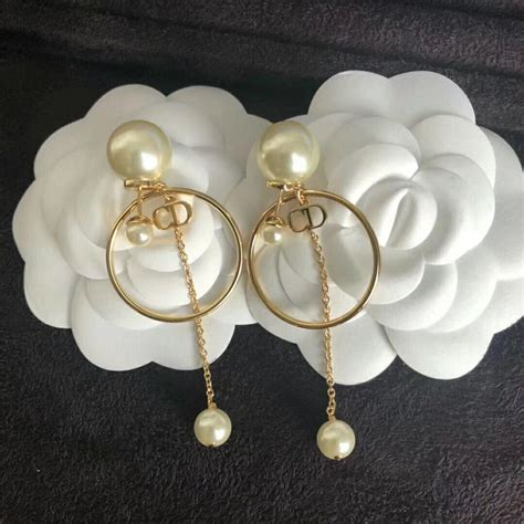 dior tribales earrings price|double pearl earrings dior.